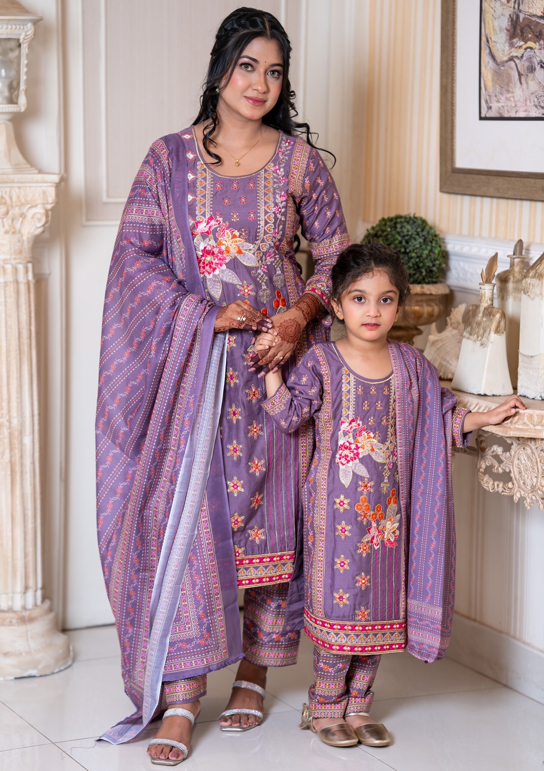 Mom And Girl Matching Outfit Combo | BM-53
