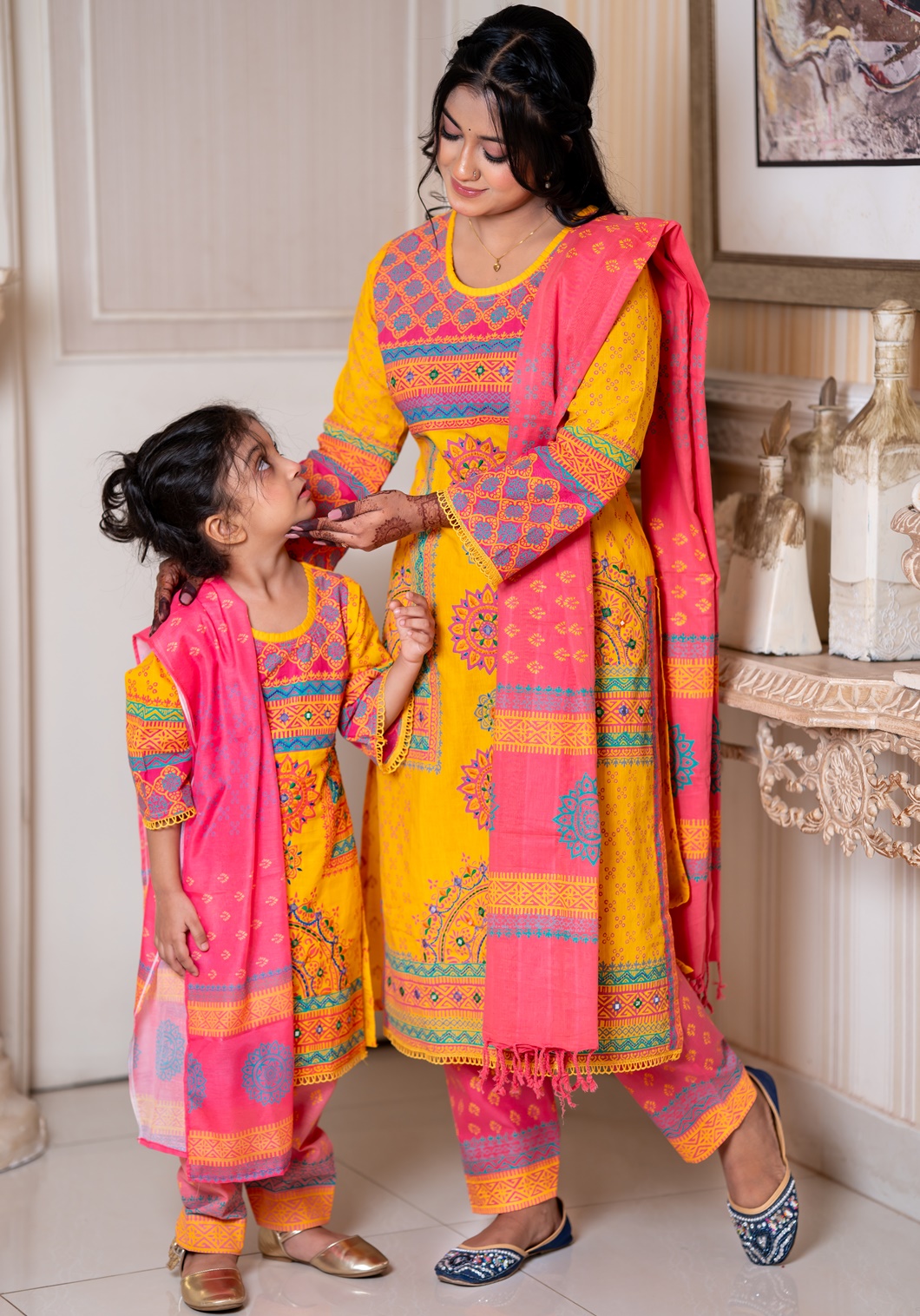 Mom And Girl Matching Outfit Combo | BM-54