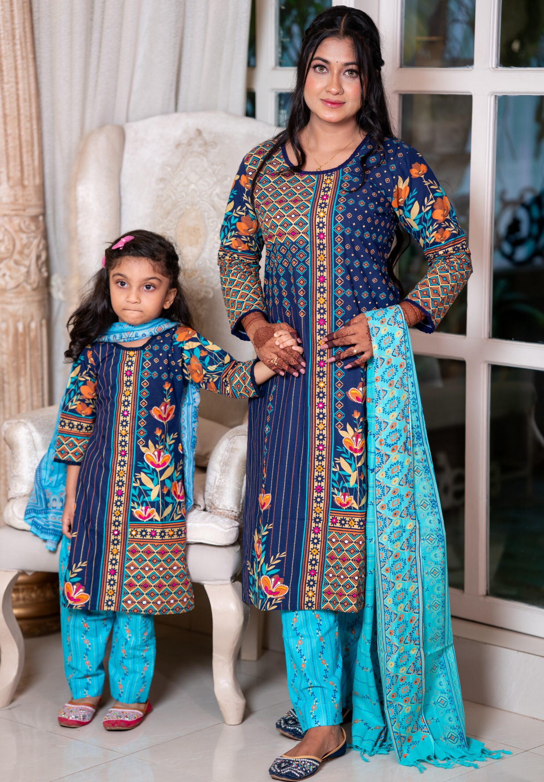 Mom And Girl Matching Outfit Combo | BM-52