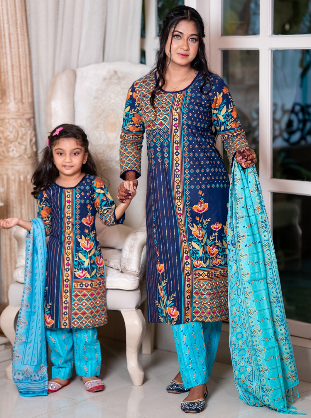 Mom And Girl Matching Outfit Combo | BM-52