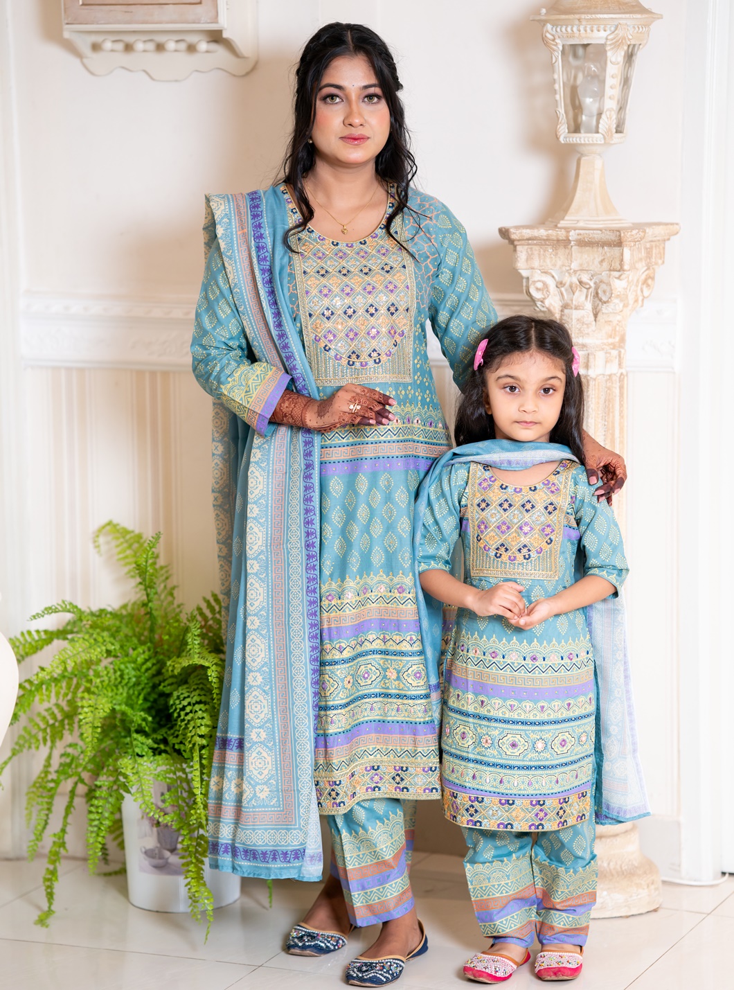 Mom And Girl Matching Outfit Combo | BM-59