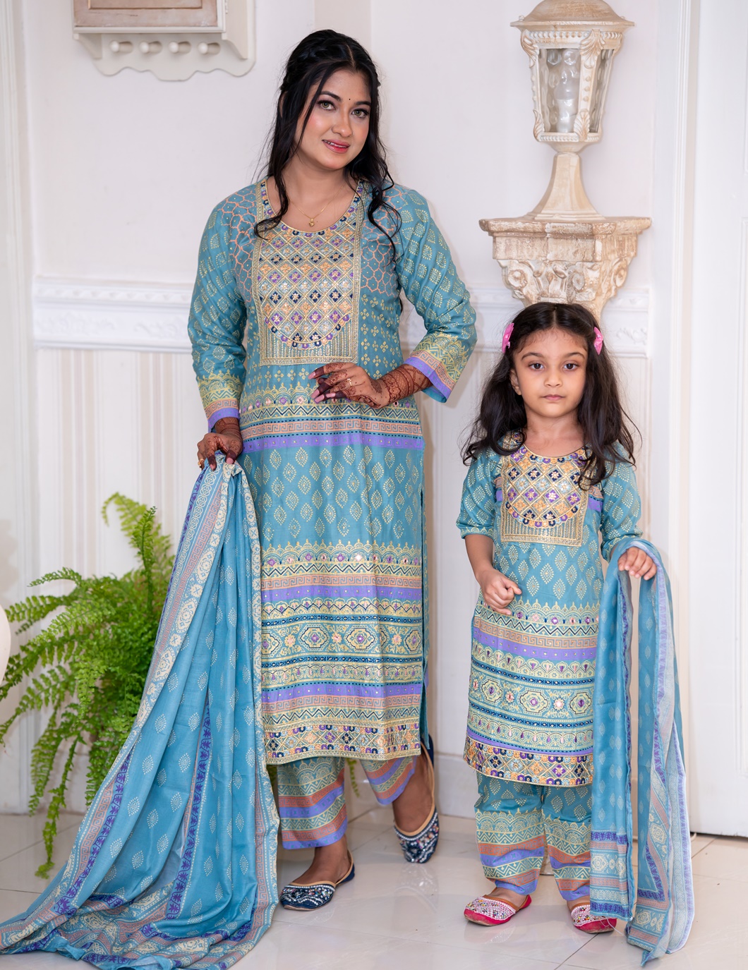Mom And Girl Matching Outfit Combo | BM-59