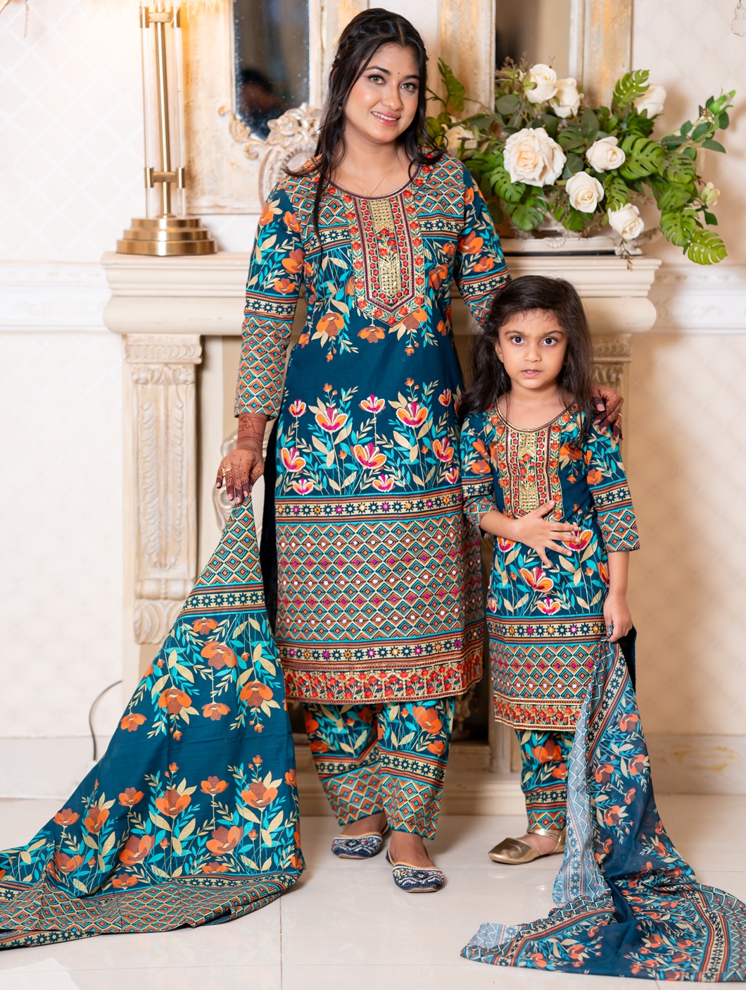 Mom And Girl Matching Outfit Combo | BM-61
