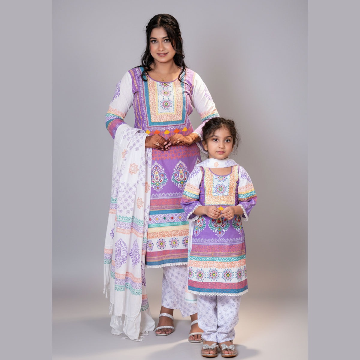 Mom And Girl Matching Outfit Combo | BM-68